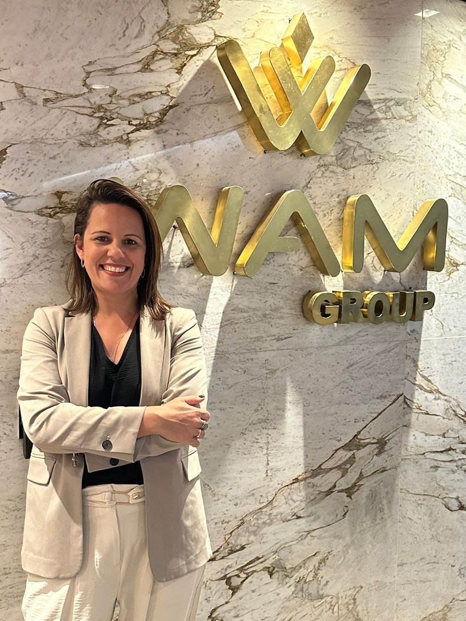 Fernanda Oliveira chega com a missão de gerenciar o departamento de vendas de hotelaria do WAM Group